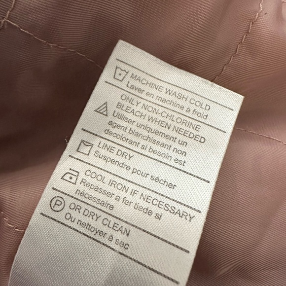 VINCE Size M faux fur teddy jacket in pink size M - Picture 8 of 8